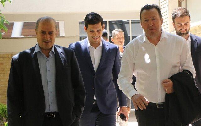ویلموتس سرانجام به ایران آمد ویلموتس انتها به ایران آمد